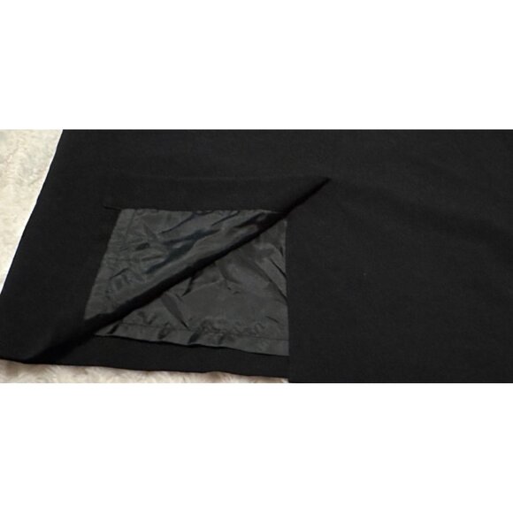 Women's Apt. 9 Brand Straight & Pencil Black Skirt Polyester Blend Size 8 - Picture 5 of 13